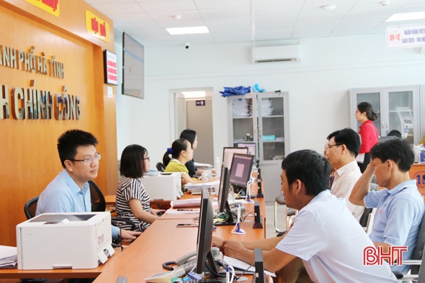 Cải cách hành chính tại Hà Tĩnh phục vụ tốt người dân, doanh nghiệp