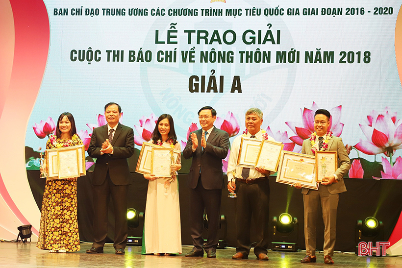 Hà Tĩnh giành 2 giải A Cuộc thi Báo chí viết về nông thôn mới