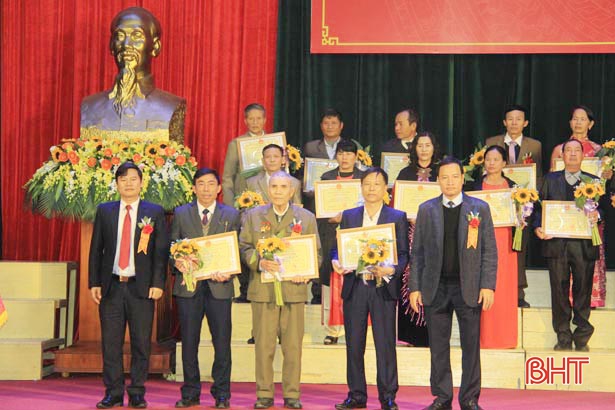 55 cơ quan, khu dân cư ở Nghi Xuân được vinh danh