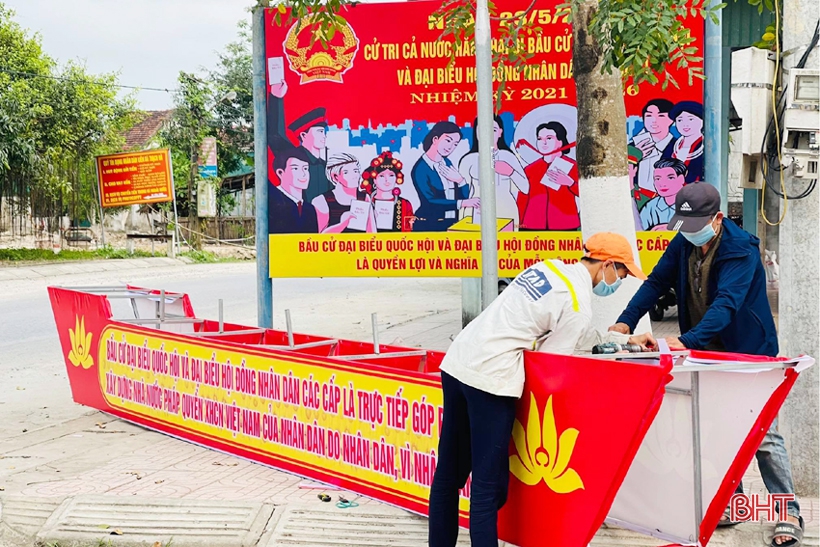 Thạch Hà đa dạng hóa hình thức tuyên truyền hướng về ngày hội bầu cử ĐBQH, HĐND