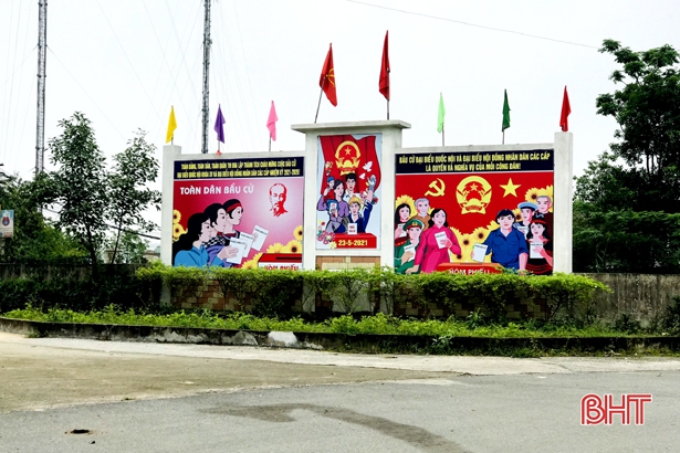 Cư dân đô thị phía Nam Hà Tĩnh hướng về ngày hội bầu cử bằng nhiều phần việc