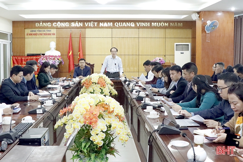 Hỗ trợ ngành nông nghiệp Hà Tĩnh thực hiện công tác chuyển đổi số