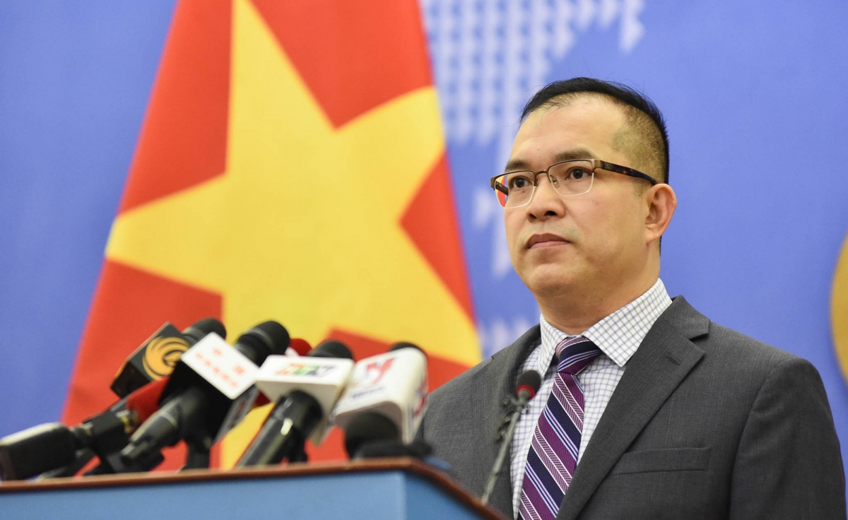 Yêu cầu các bên liên quan tôn trọng chủ quyền của Việt Nam đối với Trường Sa