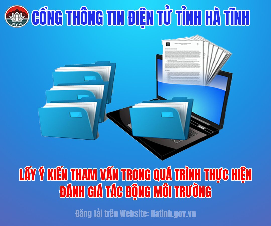 Lấy ý kiến góp ý vào báo cáo đánh giá tác động môi trường của dự án " Nhà máy gia công cơ khí và sản xuất kết cấu thép tại Khu công nghiệp Gia Lách, huyện Nghi Xuân, tỉnh Hà Tĩnh"