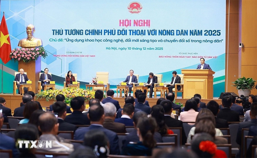 Hội nghị Thủ tướng Chính phủ đối thoại với nông dân Việt Nam năm 2025