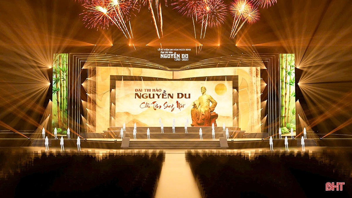 Sẵn sàng cho lễ kỷ niệm 260 năm Ngày sinh Đại thi hào Nguyễn Du