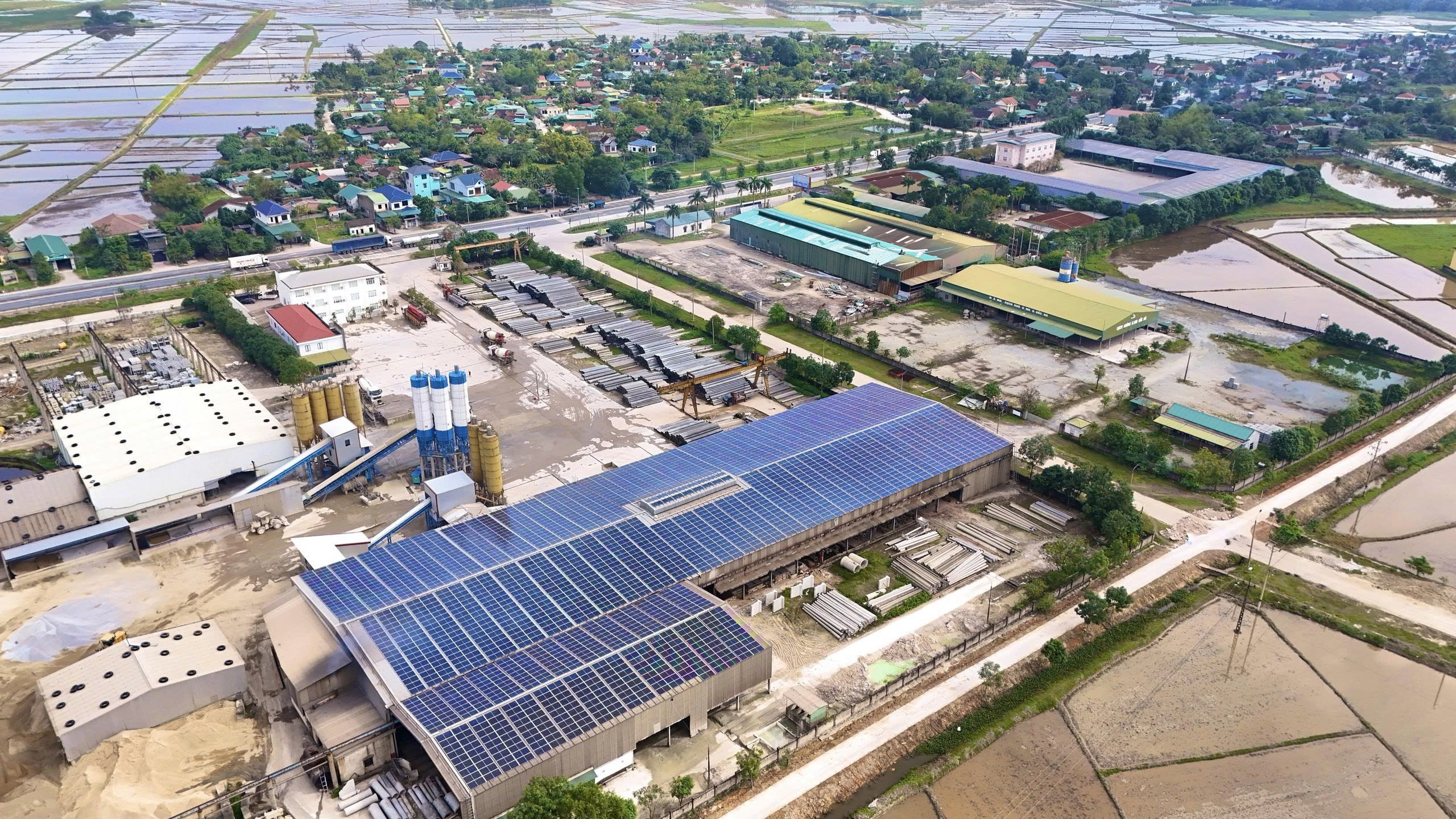 Điều chỉnh dự án Nhà máy sản xuất bê tông thương phẩm tại Cụm công nghiệp Phù Việt 