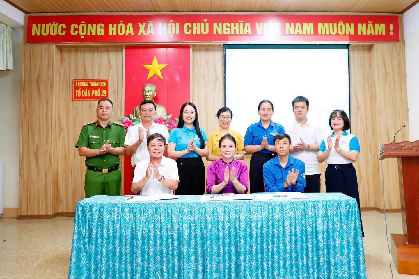 Phường Thành Sen ra mắt mô hình đồng hành cùng thanh, thiếu niên ở cơ sở 
