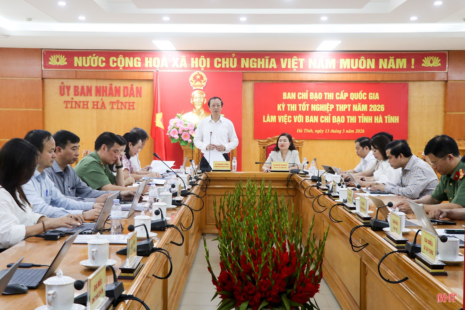 Bộ GD&ĐT kiểm tra công tác chuẩn bị tổ chức Kỳ thi tốt nghiệp THPT tại Hà Tĩnh 