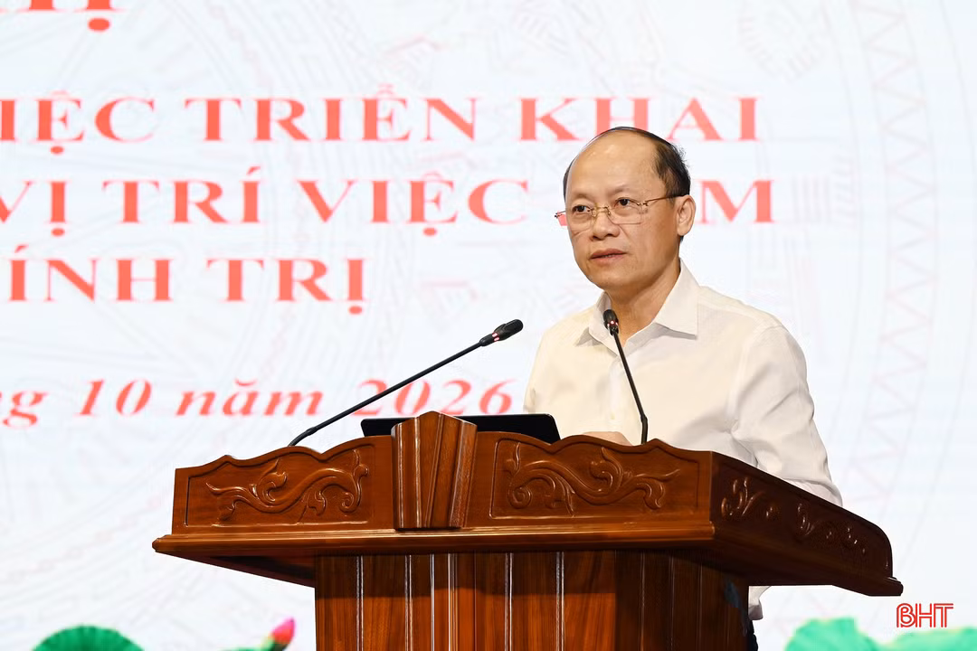 Làm thực chất, đúng phương pháp để Hà Tĩnh có bộ dữ liệu chuẩn và phương án biên chế phù hợp 