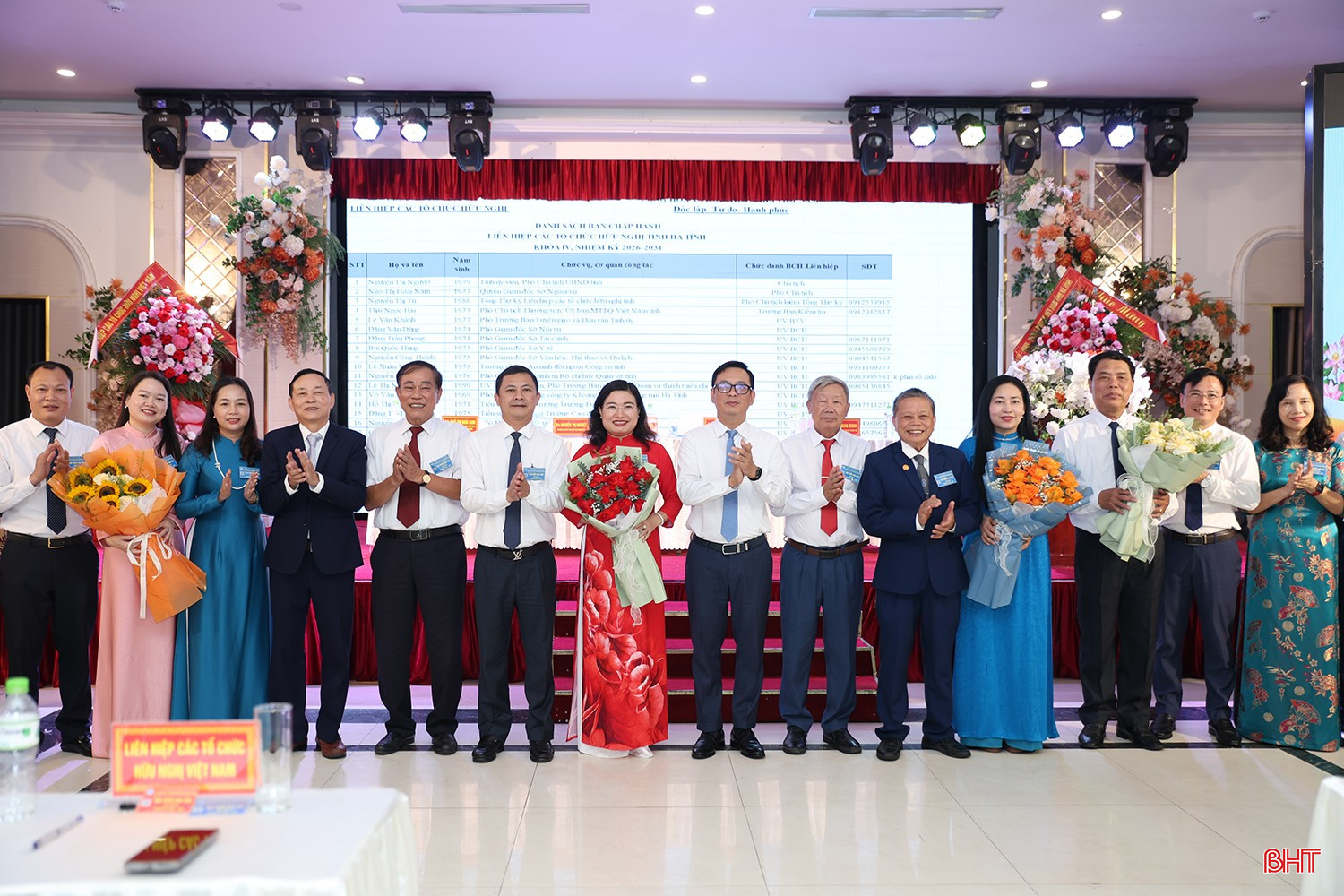 Phó Chủ tịch UBND tỉnh Nguyễn Thị Nguyệt giữ chức Chủ tịch Liên hiệp các tổ chức hữu nghị tỉnh 