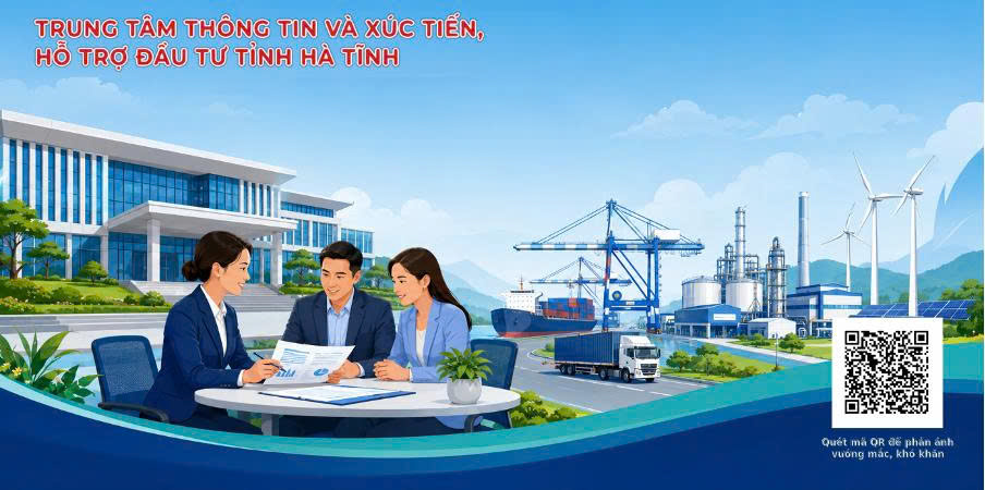 Mở kênh tiếp nhận trực tuyến khó khăn, vướng mắc của doanh nghiệp, nhà đầu tư trên địa bàn tỉnh Hà Tĩnh 