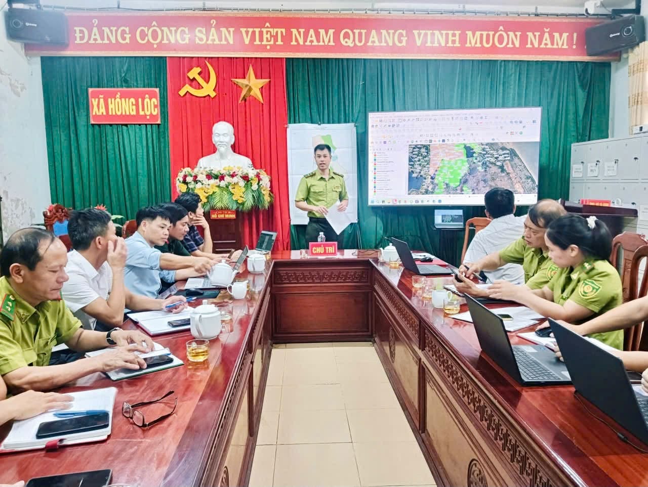 Xã Hồng Lộc tăng cường quản lý đất lâm nghiệp gắn với bảo vệ rừng 