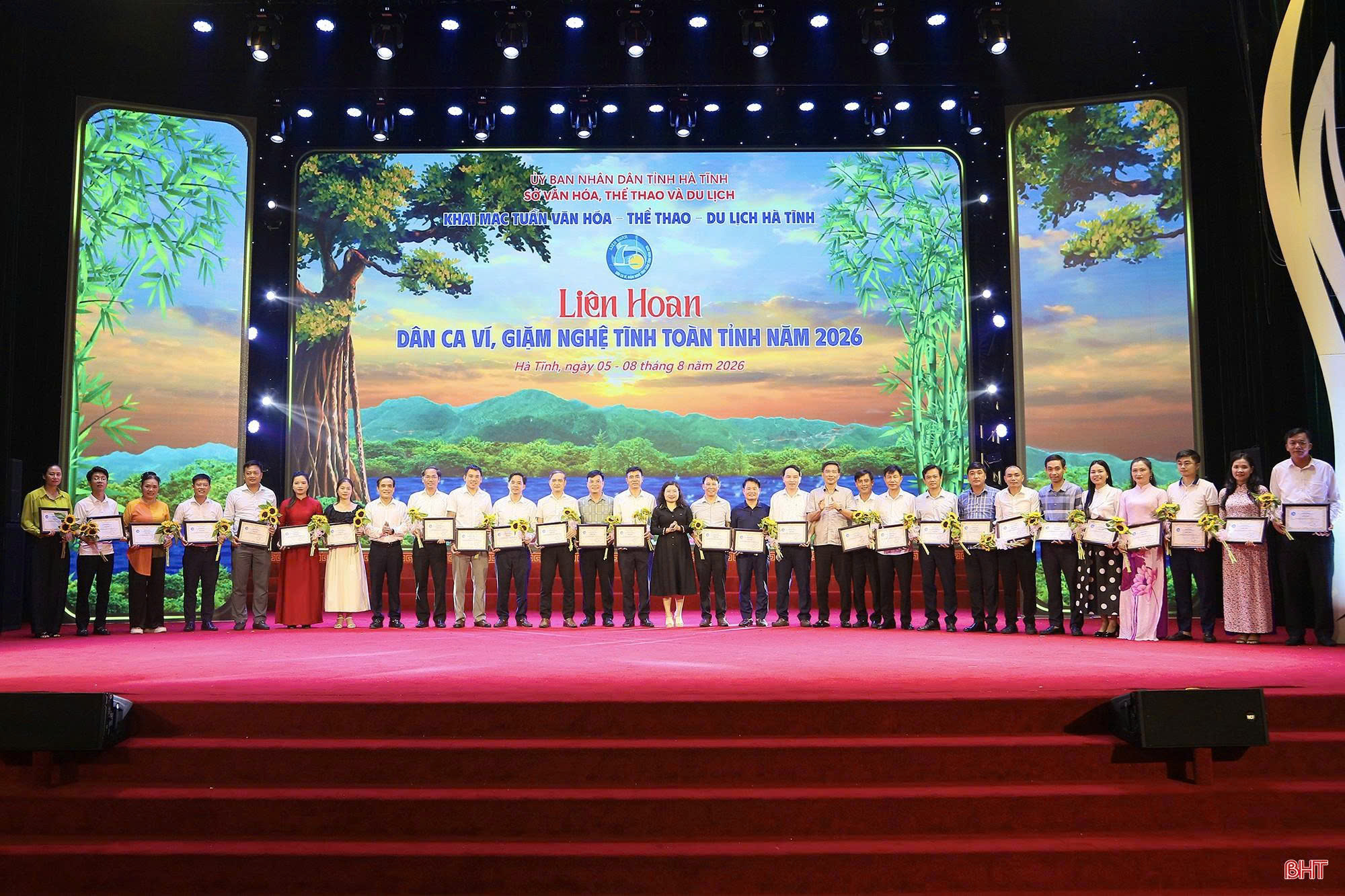 Khai mạc Liên hoan Dân ca Ví, Giặm Nghệ Tĩnh toàn tỉnh Hà Tĩnh 