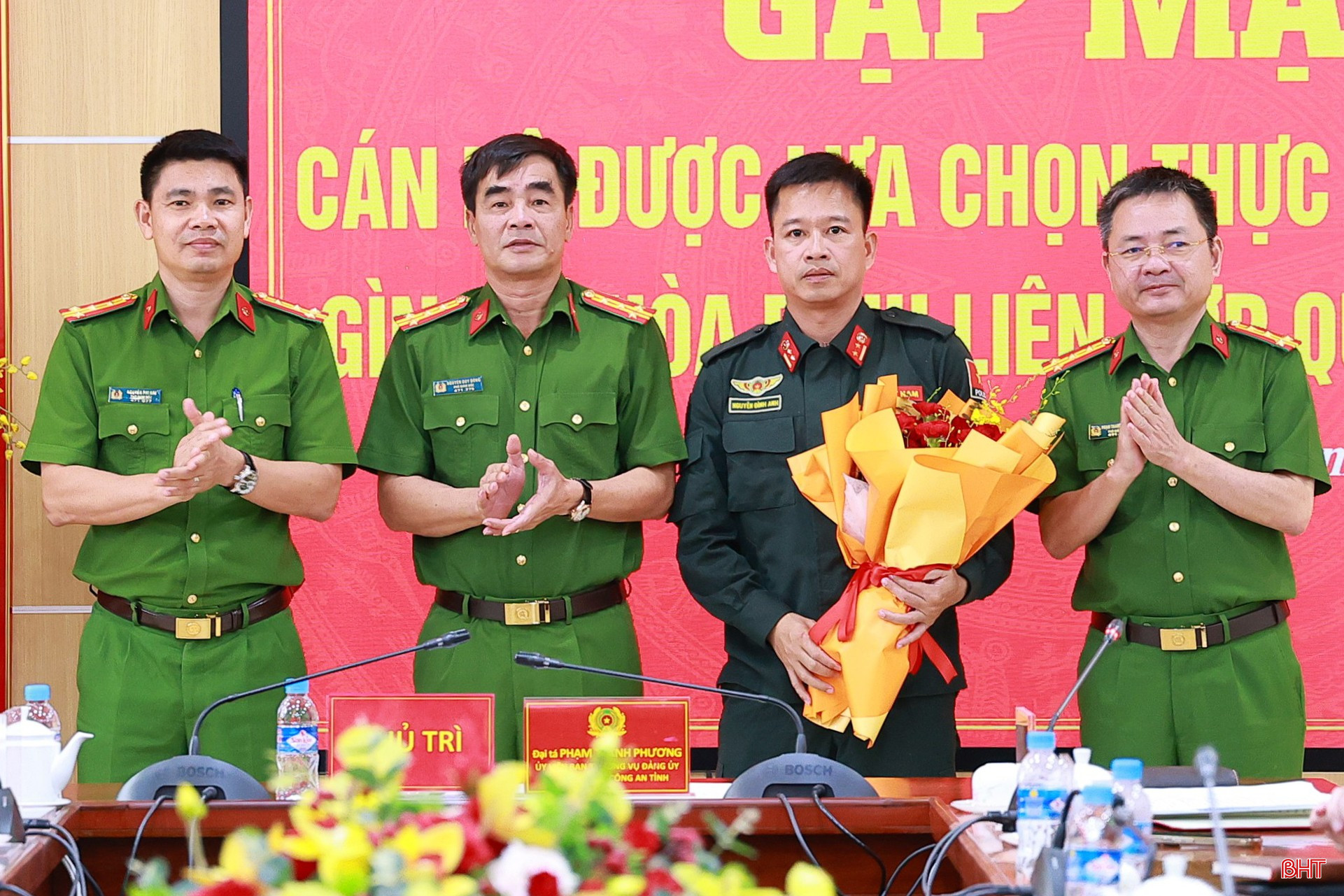 Trung tá Công an Hà Tĩnh tham gia lực lượng gìn giữ hòa bình Liên hợp quốc 