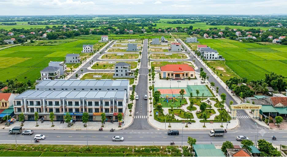 Chấp thuận chủ trương đầu tư Dự án Khu dân cư nông thôn Cẩm Quang tại xã Cẩm Xuyên