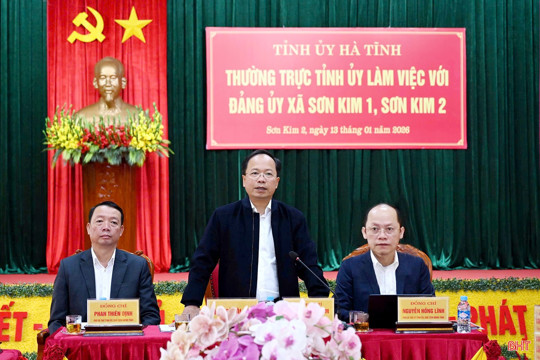 Phát huy tiềm năng, dư địa, đưa các xã Sơn Kim 1, Sơn Kim 2 phát triển