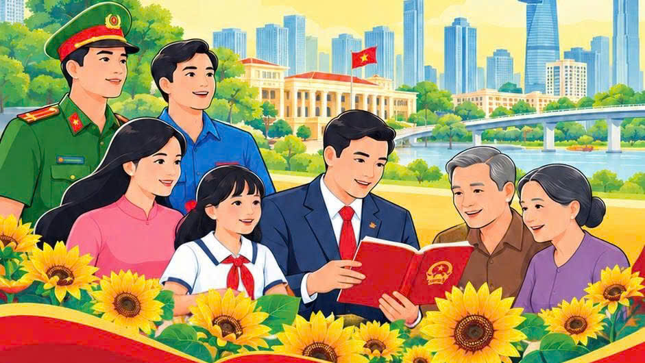 Phát hành bộ sản phẩm tuyên truyền hưởng ứng Ngày Pháp luật Việt Nam 2026 