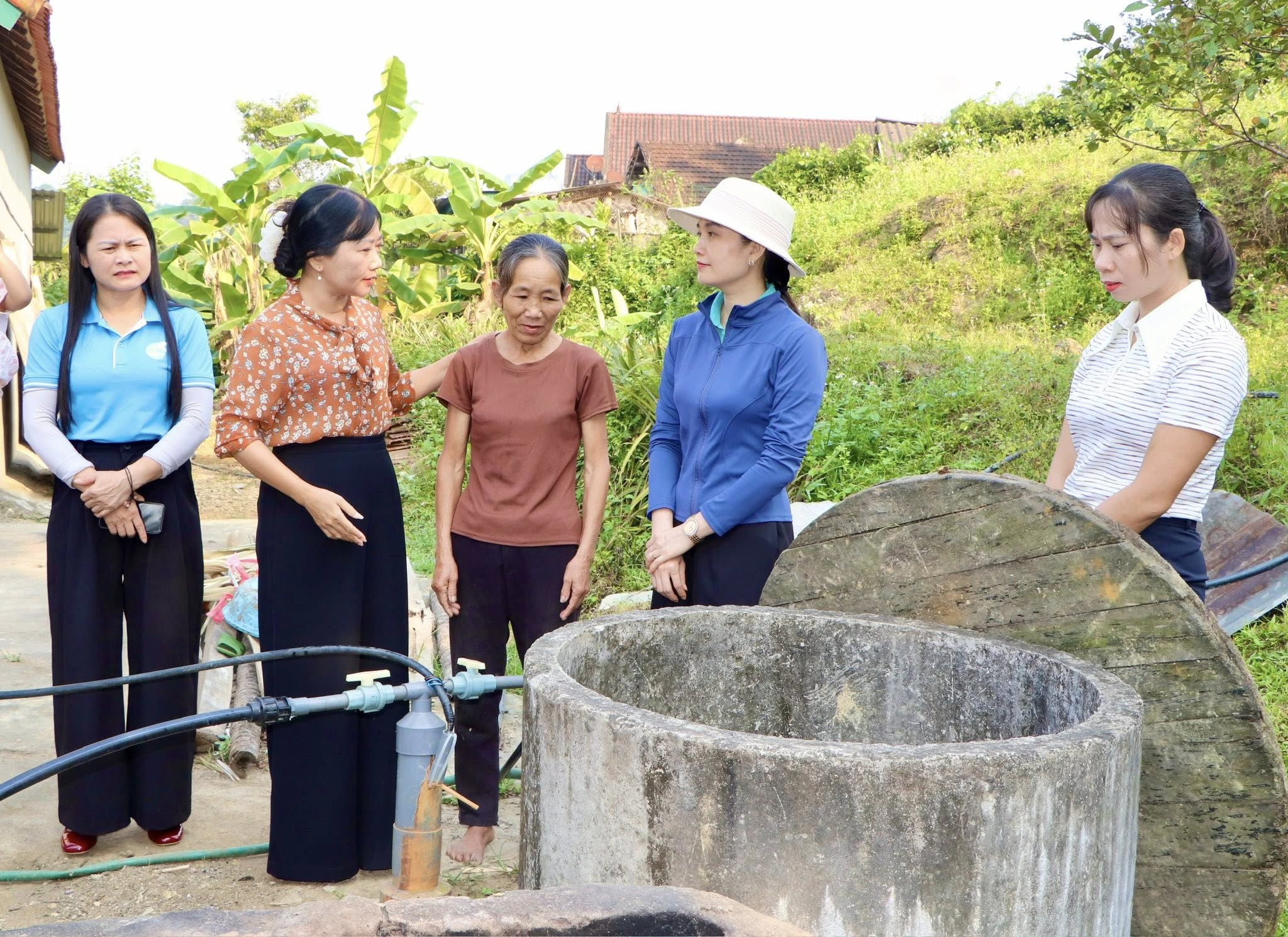 Chủ tịch UBND xã Vũ Quang chỉ đạo quyết liệt công tác phân loại, xử lý rác thải sinh hoạt
