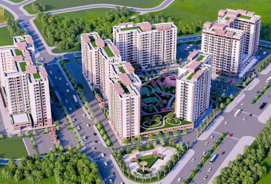 Nhà ở xã hội Phúc Đạt Hà Tĩnh, phường Trần Phú có giá bán 22,995 triệu đồng/m² 