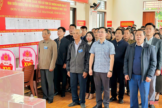 Các địa phương linh hoạt, sáng tạo trong công tác chuẩn bị bầu cử 