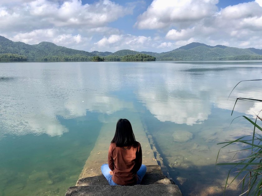 Check in tại hồ Kẻ Gỗ