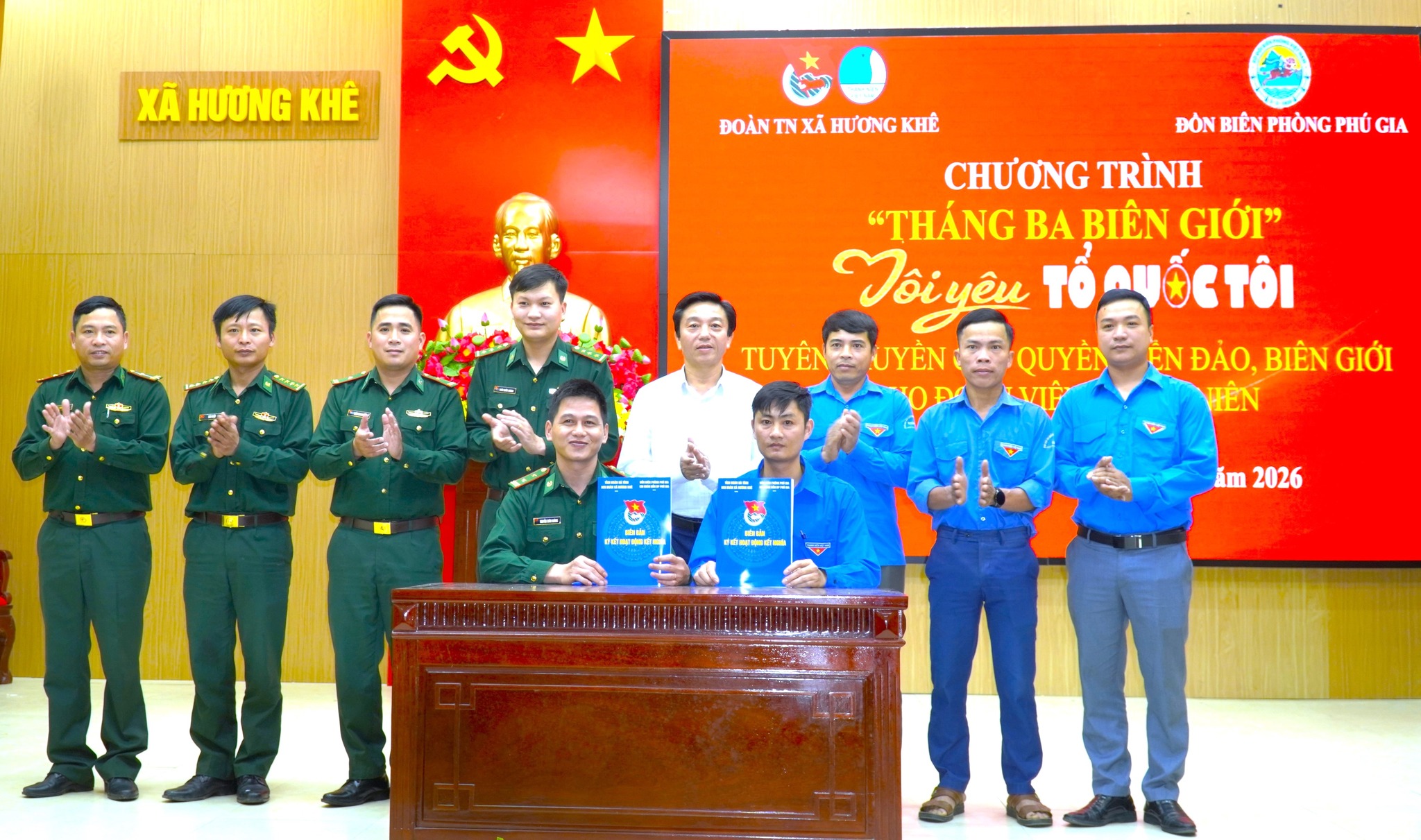 Tuổi trẻ Hương Khê sôi nổi hưởng ứng “Tháng Ba biên giới”, lan tỏa tinh thần yêu nước