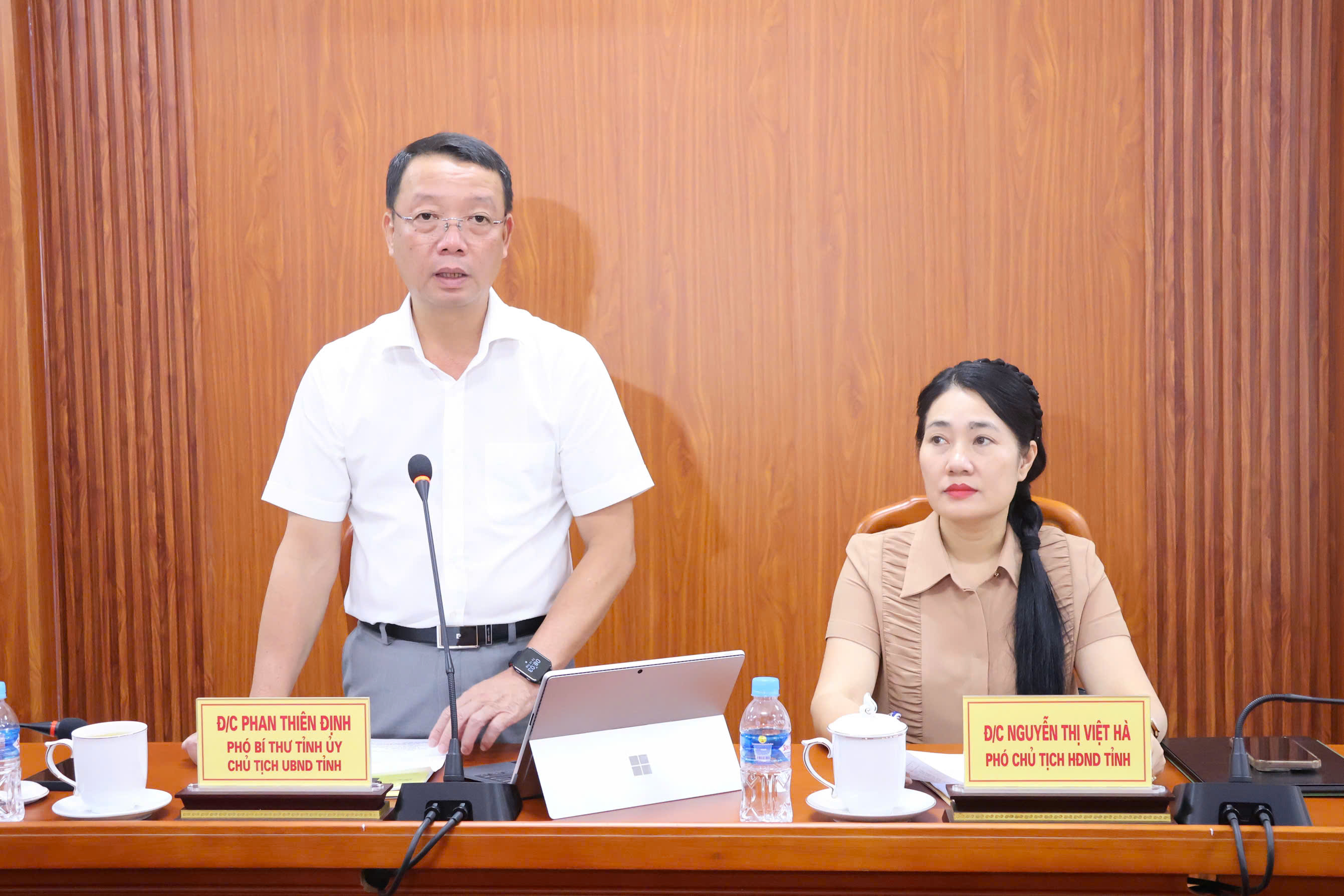 Chủ tịch UBND tỉnh Phan Thiên Định tiếp công dân định kỳ tháng 8-2026