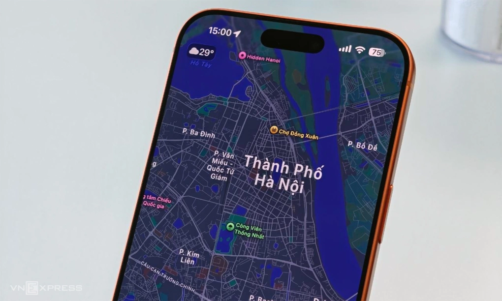 Địa giới hành chính mới tại Việt Nam đã hiển thị trên Apple Maps