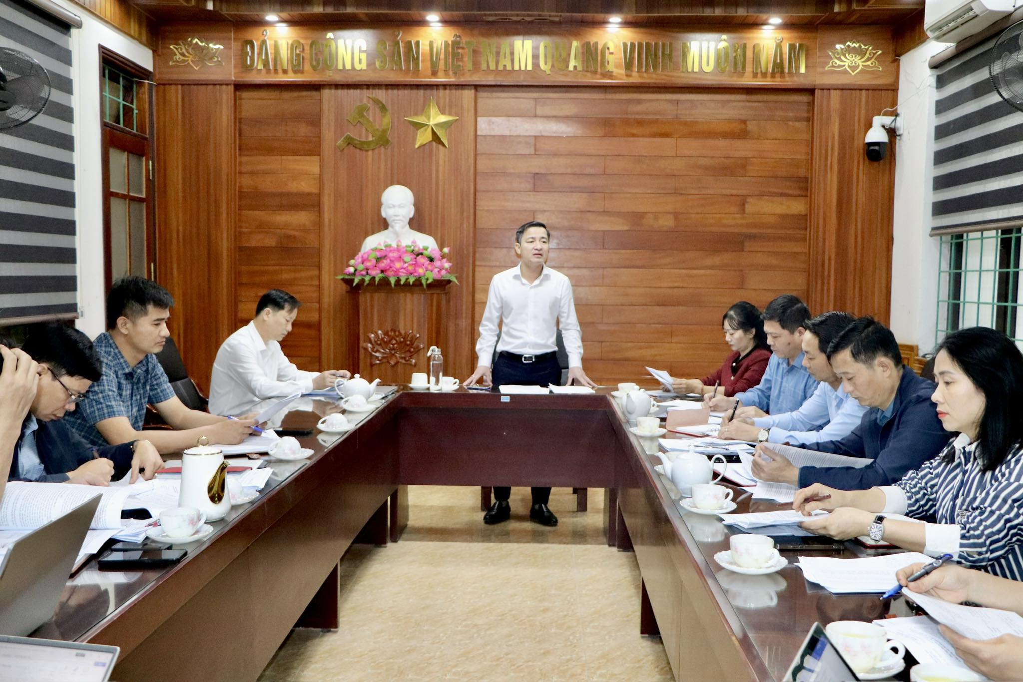 Vũ Quang triển khai các nhiệm vụ trọng tâm chuẩn bị bầu cử Quốc hội khóa XVI và HĐND các cấp