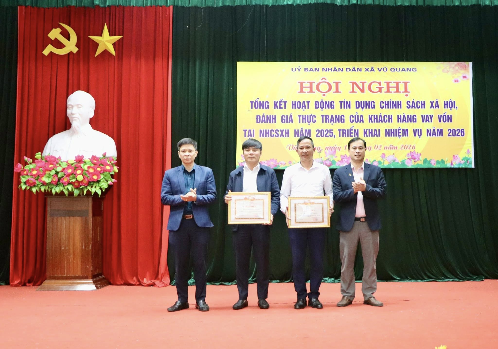 Vũ Quang nâng cao hiệu quả tín dụng chính sách xã hội năm 2025