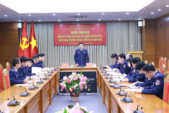Cảnh sát biển Việt Nam nâng cao chất lượng nghiên cứu khoa học, đáp ứng yêu cầu nhiệm vụ trong tình hình mới