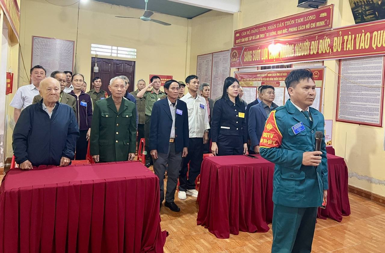 Xuân Lộc đồng loạt khai mạc bỏ phiếu tại 21 khu vực