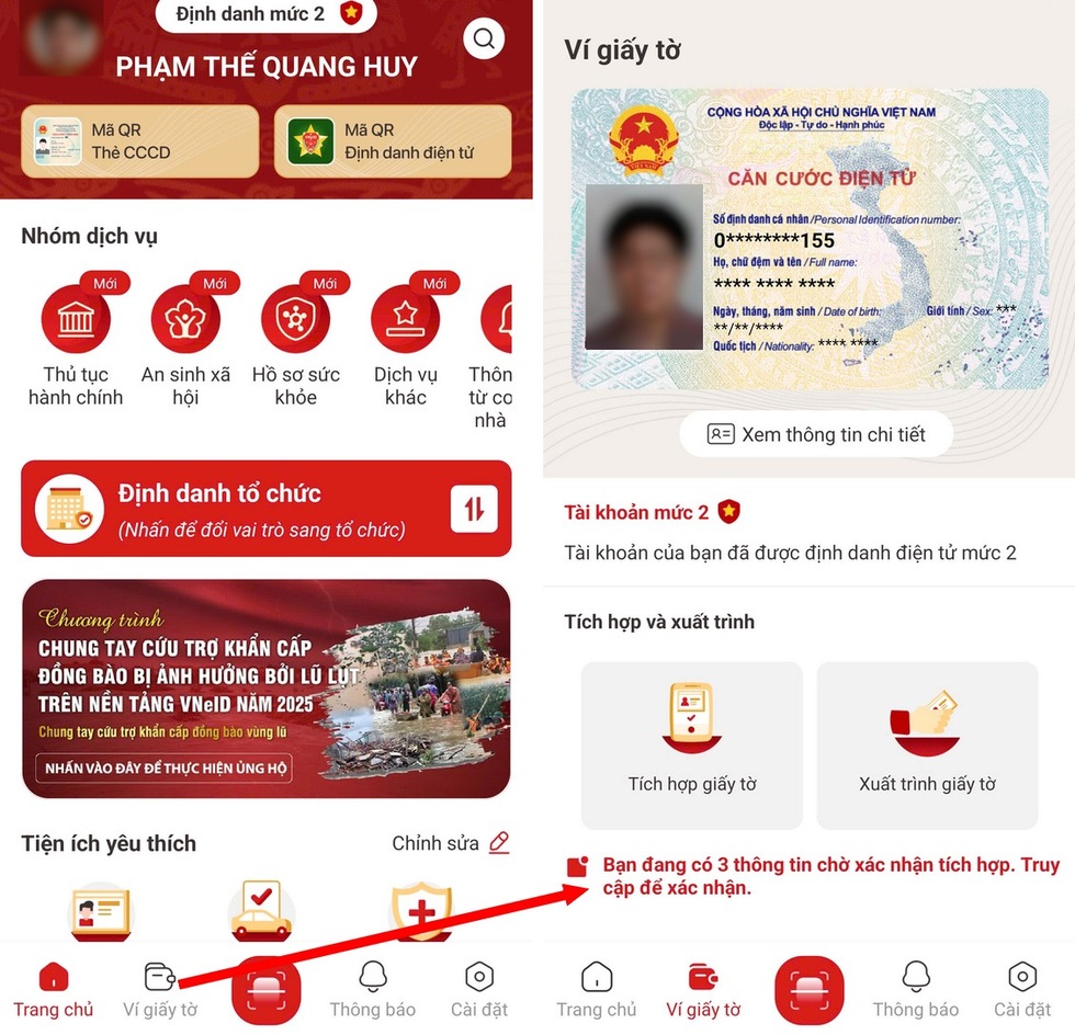 Hướng dẫn cách xác thực tình trạng hôn nhân bằng ứng dụng VNeID - 1