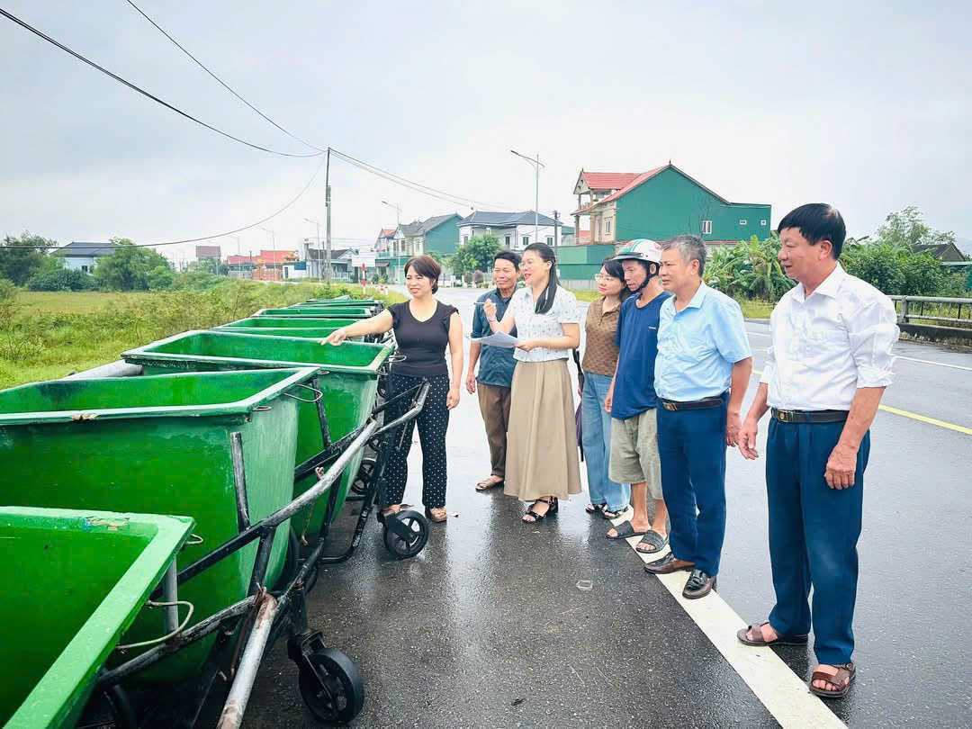 Nam Hồng Lĩnh rà soát hoạt động thu gom, vận chuyển rác thải sinh hoạt