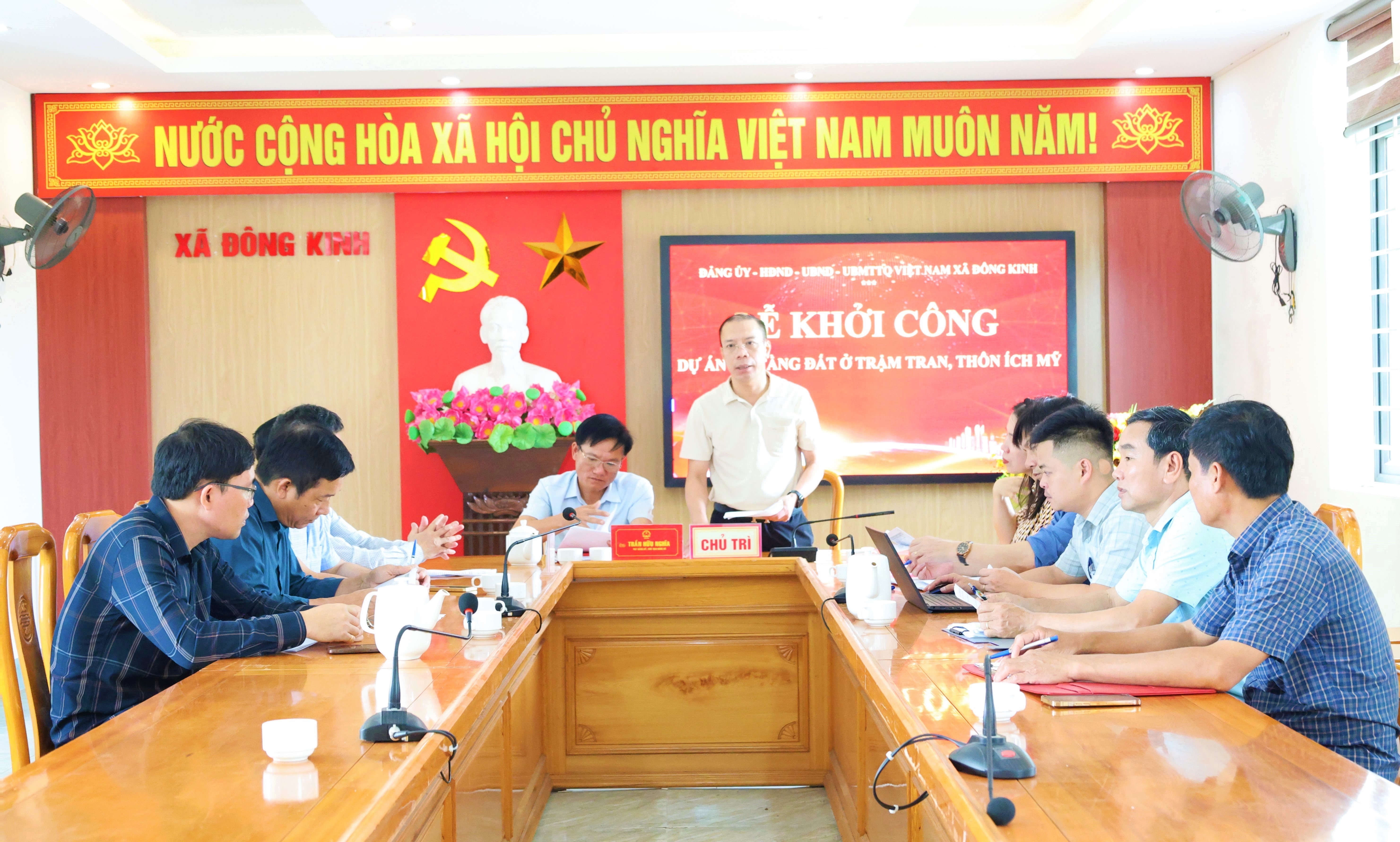 Xã Đông Kinh khởi công dự án hạ tầng khu dân cư trị giá 6,4 tỷ đồng