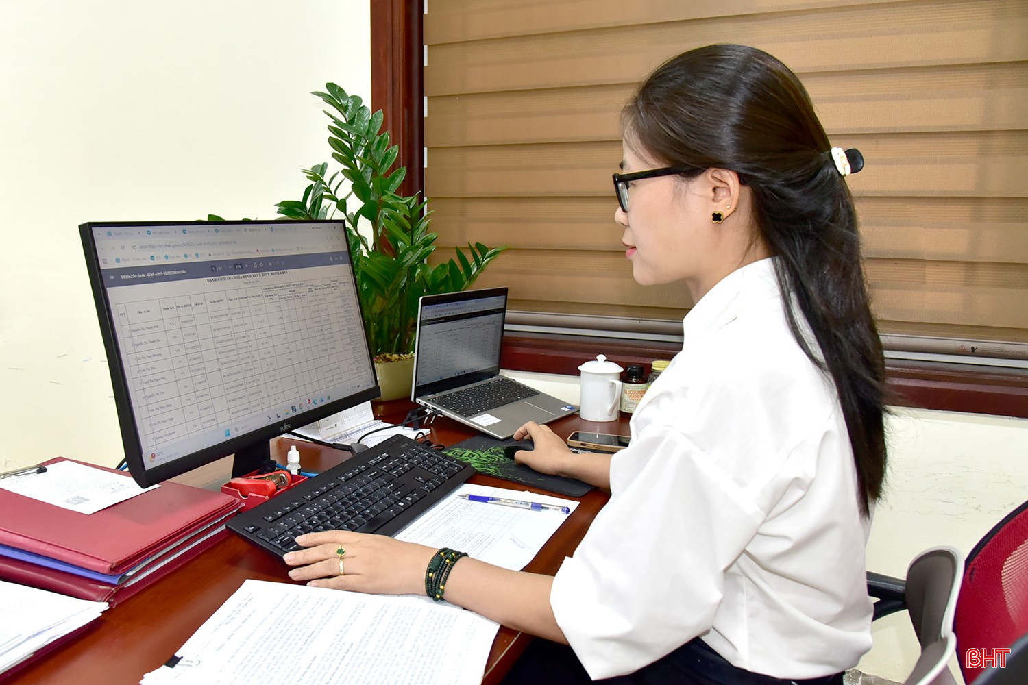 Sử dụng số định danh cá nhân/CCCD thay thế mã số BHXH giúp cơ quan BHXH quản lý, tra cứu, đối chiếu và giải quyết các chế độ, chính sách thuận lợi hơn. bqbht_br_dt-dsc7341.jpg
