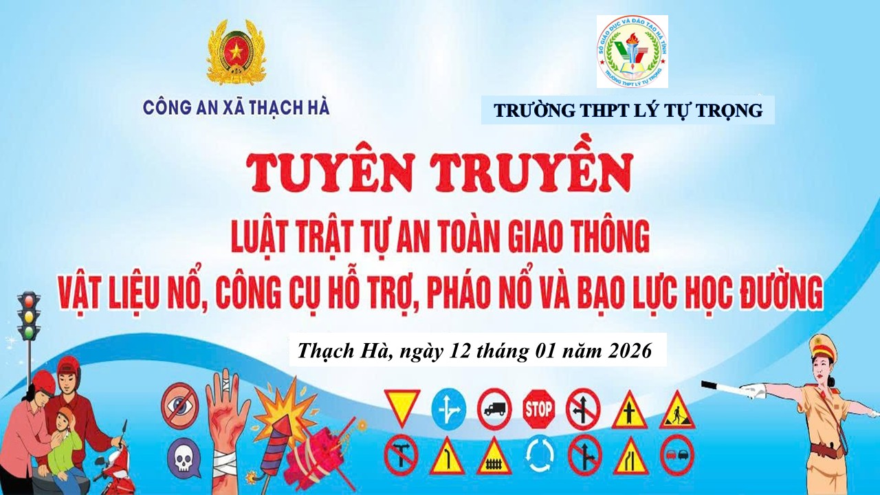 Trường THPT Lý Tự Trọng đẩy mạnh tuyên truyền pháp luật cho học sinh trước thềm Tết Nguyên đán