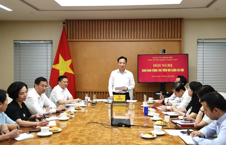Nâng cao chất lượng, hiệu quả công tác dư luận xã hội trong tình hình mới