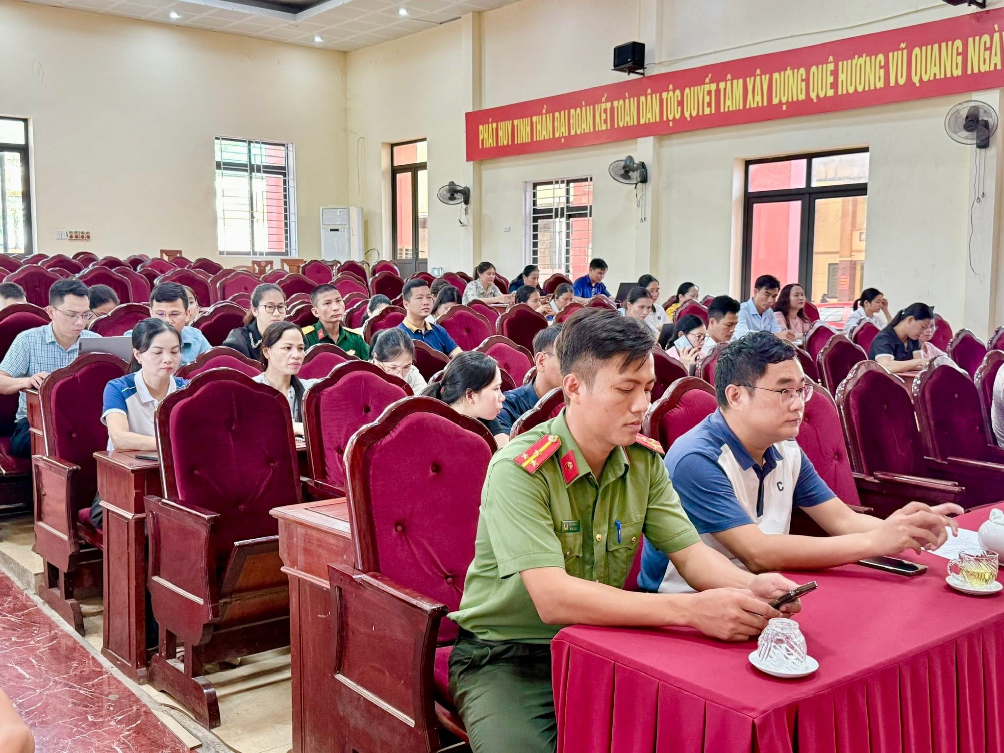 Xã Vũ Quang tập huấn công tác bảo vệ bí mật nhà nước năm 2026