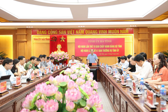 Ban Thường vụ Tỉnh ủy, Ban Chấp hành Đảng bộ tỉnh cho ý kiến các nội dung thuộc thẩm quyền