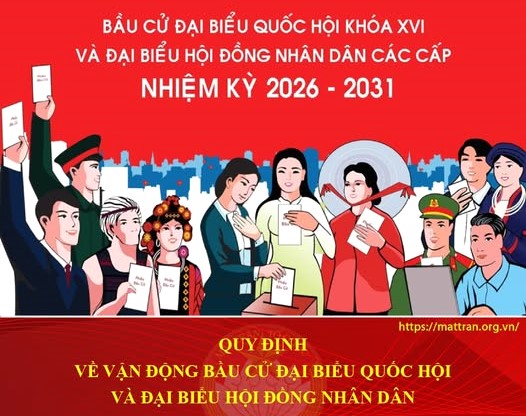 Quy định về vận động Bầu cử đại biểu Quốc hội và đại biểu Hội đồng Nhân dân
