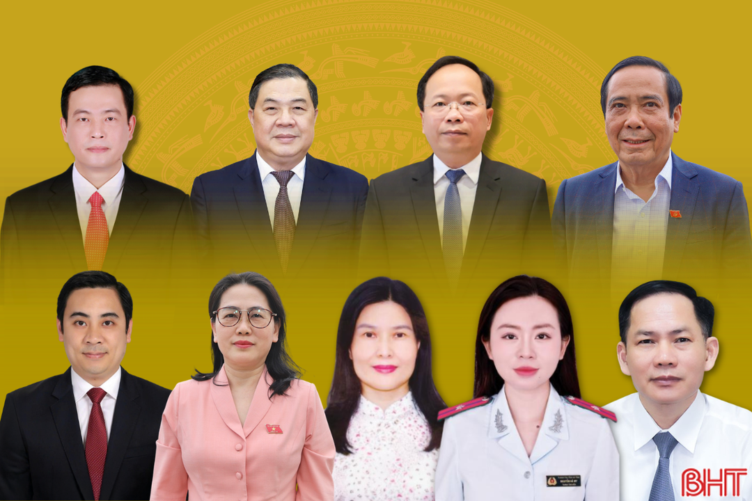 Chân dung 9 người trúng cử đại biểu Quốc hội khóa XVI bầu tại Hà Tĩnh
