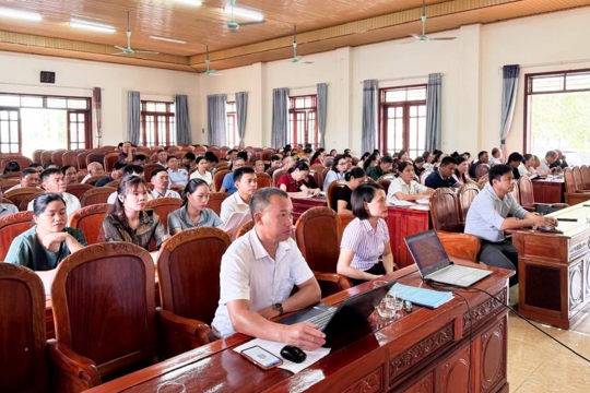 Xã Tứ Mỹ nâng cao chất lượng rà soát hộ nghèo, hộ cận nghèo năm 2026 