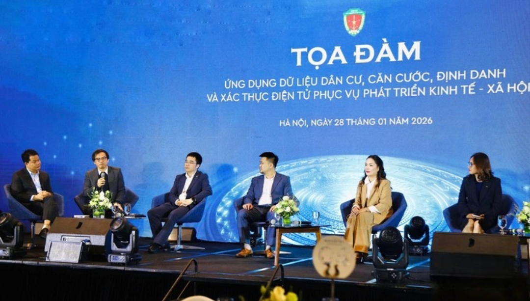 Tọa đàm ứng dụng dữ liệu dân cư, căn cước, định danh và xác thực điện tử phục vụ phát triển kinh tế - xã hội