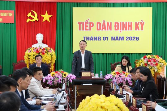 Tập trung giải quyết thấu đáo các kiến nghị, phản ánh của công dân