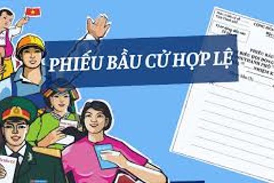 Bầu cử đại biểu Quốc hội, HĐND các cấp: Những phiếu bầu cử nào là phiếu không hợp lệ?