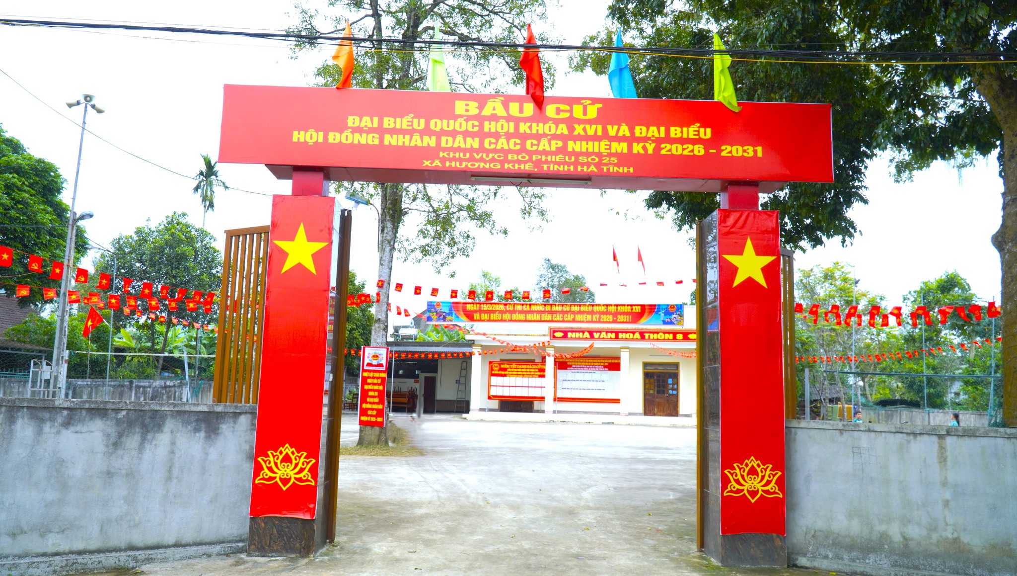 Xã Hương Khê hoàn tất công tác chuẩn bị, sẵn sàng cho ngày hội bầu cử