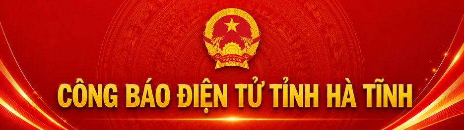 Hệ thống Công báo tỉnh Hà Tĩnh