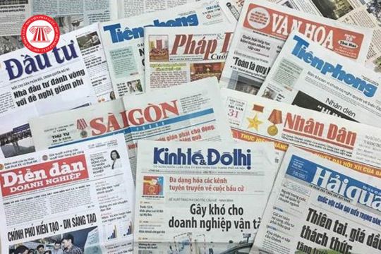 Danh sách VPĐD, PVTT các cơ quan báo chí hoạt động trên địa bàn tỉnh Hà Tĩnh